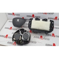 PEUGEOT 208 / 2008 2012 - 2019 SIN SALPICADERO 5 PUERTAS KIT AIRBAGS COMPLETO PEUGEOT 2008 2013-2014-2015-2016-2017-2018-2...