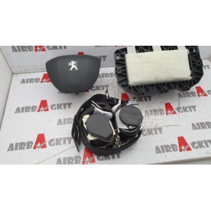PEUGEOT 208 / 2008 2012 - 2019 SIN SALPICADERO 5 PUERTAS KIT AIRBAGS COMPLETO PEUGEOT 2008 2013-2014-2015-2016-2017-2018-2...