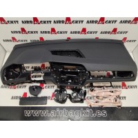 VOLKSWAGEN TOURAN 2015 - 2019 CON CORTINAS CINT. PEQUEÑOS KIT AIRBAGS COMPLETO VOLKSWAGEN TOURAN III (05/2015 - Hoy) 2015 ...