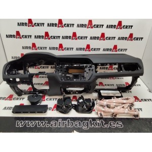 VOLKSWAGEN TOURAN 2015 - 2019 CON CORTINAS CINT. PEQUEÑOS KIT AIRBAGS COMPLETO VOLKSWAGEN TOURAN III (05/2015 - Hoy) 2015 ...