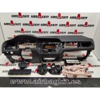 VOLKSWAGEN TOURAN 2015 - 2019 CON CORTINAS CINT. PEQUEÑOS KIT AIRBAGS COMPLETO VOLKSWAGEN TOURAN III (05/2015 - Hoy) 2015 ...