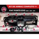 FIAT PUNTO EVO 2009-2012 SIN AIRBAG RODILLA KIT AIRBAGS COMPLETO FIAT PUNTO EVO 2009-2010-2011