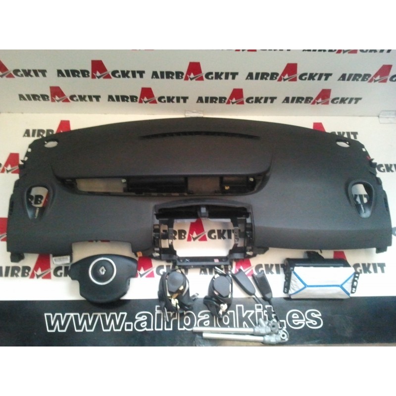 RENAULT SCENIC 2 2002- 2006 con mandos KIT AIRBAGS COMPLETO RENAULT SCENIC II (2) 2003-2004-2005-2006-2007-2008-2009