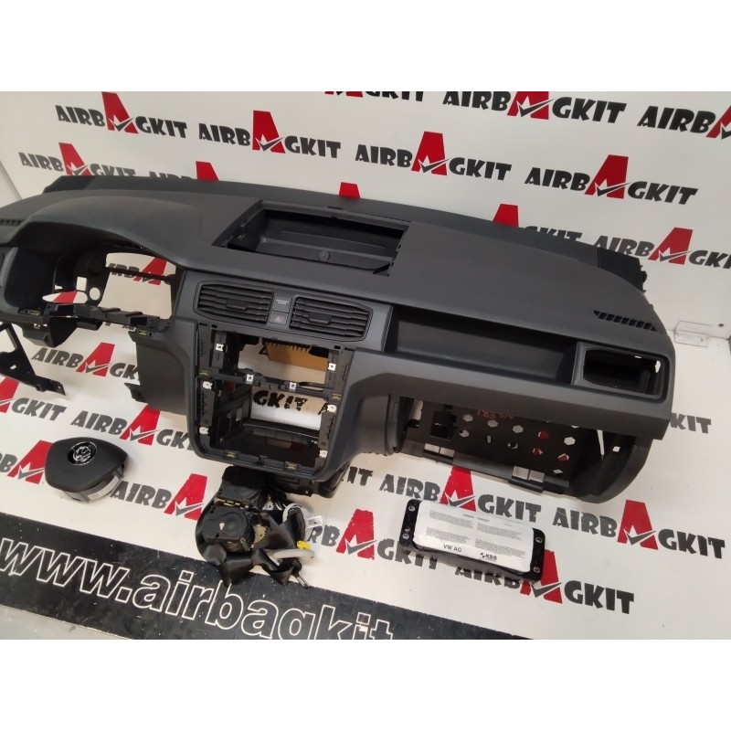 VW CADDY 2015-2020 COMERCIAL SIN asientos traseros KIT AIRBAGS COMPLETO VOLKSWAGEN CADDY 2015 - 2020