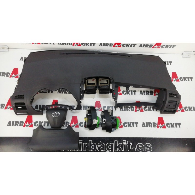 TOYOTA AURIS 2010 - 2012 3 PUERTAS KIT AIRBAGS COMPLETO TOYOTA AURIS E15 2007-2008-2009-2010-2011-2012