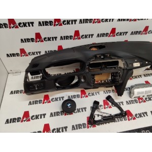 BMW SERIE 3 F30 2012- 2016 NEGRO CON altavoz AIRBAG VOLANTE M KIT AIRBAGS COMPLETO BMW SERIE 3 F30,F31,F34, F35, F80 (03.2...