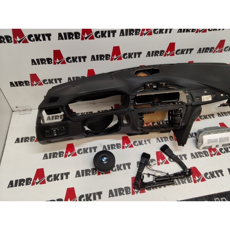 BMW SERIE 3 F30 2012- 2016 NEGRO CON altavoz AIRBAG VOLANTE M KIT AIRBAGS COMPLETO BMW SERIE 3 F30,F31,F34, F35, F80 (03.2...