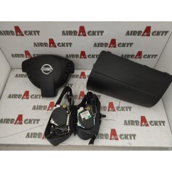 NISSAN NV200 2009 - 2013 con mandos nº1 KIT AIRBAGS COMPLETO NISSAN NV 200 / EVALIA (M20/M20M)  2009 - 2010 -2011 - 2012 -...