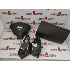 NISSAN NV200 2009 - 2013 con mandos nº1 KIT AIRBAGS COMPLETO NISSAN NV 200 / EVALIA (M20/M20M)  2009 - 2010 -2011 - 2012 -...