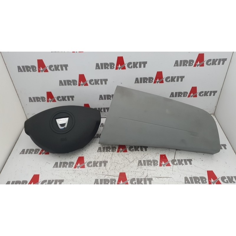 DACIA SANDERO DESDE 2012 - 2016 GRIS KIT AIRBAGS COMPLETO DACIA SANDERO (2) B8 2012-2013-2014-2015-2016