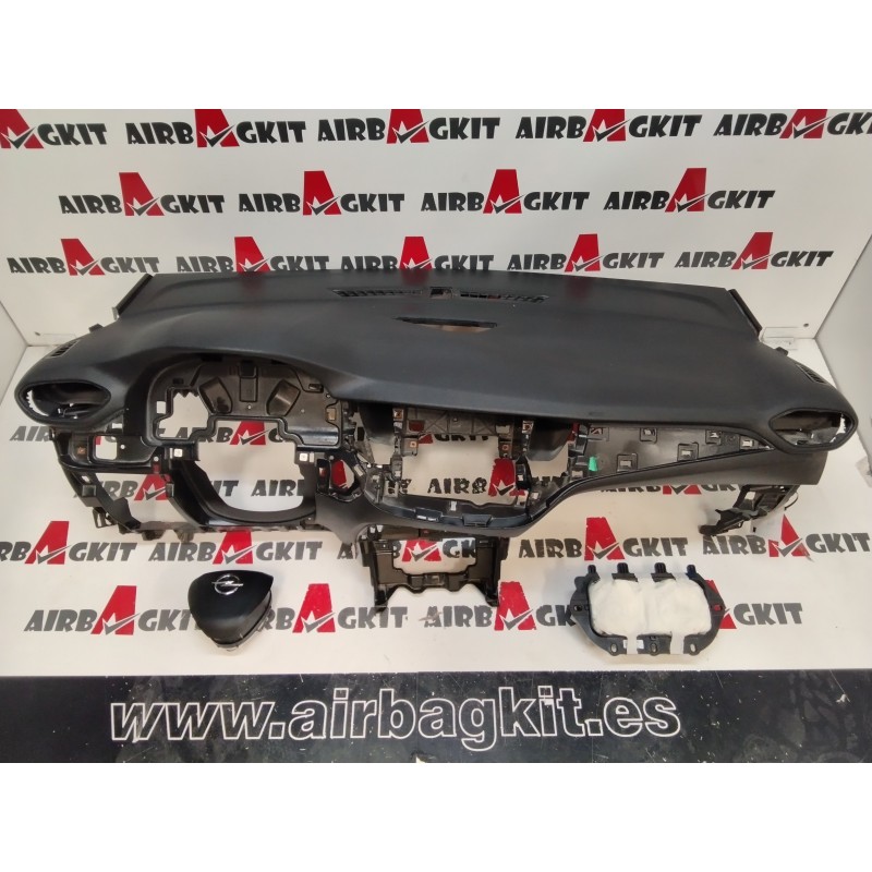 OPEL CROSSLAND X 2017 - 2021  SIN PRETENSORES KIT AIRBAGS COMPLETO OPEL CROSSLAND X 2017-2018-2019-2020