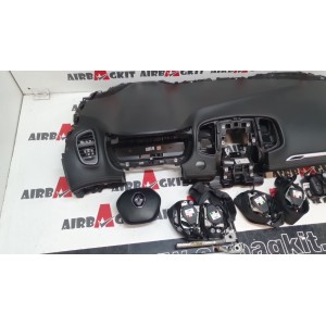 RENAULT SCENIC 4 2016 - 2020 CINTURONES 3 CONECTORES CON CINTURONES TRASEROS KIT AIRBAGS COMPLETO RENAULT SCENIC IV (4) 20...