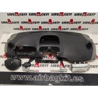 RENAULT KANGOO 2008 - 2013, AIRBAG VOLANTE NEGRO  SIN MANDOS KIT AIRBAGS COMPLETO RENAULT KANGOO 2ª GEN. 2008-009-2010-201...