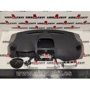 RENAULT KANGOO 2008 - 2013, AIRBAG VOLANTE NEGRO  SIN MANDOS KIT AIRBAGS COMPLETO RENAULT KANGOO 2ª GEN. 2008-009-2010-201...