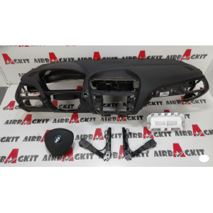 BMW SERIE 1 F20 2011 -2015 AIRBAG VOLANTE CON 2 REBAJES Y SALPICADERO SIN ALTAVOZ SIN COSTURAS KIT AIRBAGS COMPLETO BMW SE...