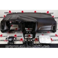 FORD FOCUS 3 2011 - 2014 arranque LLAVE SIN altavoz. MARCADO KIT AIRBAGS COMPLETO FORD FOCUS 3ª GENER. 2011-2012-2013-2014