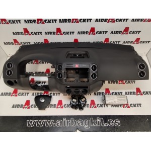 VOLKSWAGEN GOLF V PLUS 2004-2010 KIT AIRBAGS COMPLETO VOLKSWAGEN GOLF V PLUS 2004-2005-2006-2007-2008-2009-2010