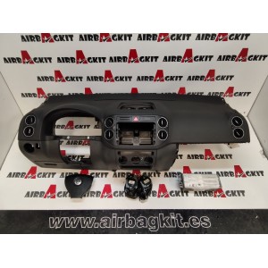 VOLKSWAGEN GOLF V PLUS 2004-2010 KIT AIRBAGS COMPLETO VOLKSWAGEN GOLF V PLUS 2004-2005-2006-2007-2008-2009-2010