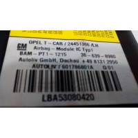 5199299 AIRBAG CURTAIN LEFT OPEL ZAFIRA B 2005 - 2011
