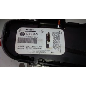 985H0JD00A AIRBAG ASIENTO DERECHA NISSAN NAVARA 3ª GENER. ( D40M ) 2005 - 2006 - 2007 - 2008 - 2009 - 2010, 3ª GENER. ( D4...