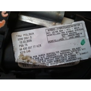 9653003777HZR AIRBAG LEFT-hand SEAT, PEUGEOT 307 S1 2001-2005