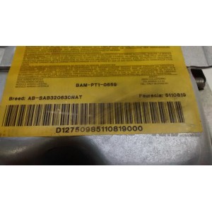 5191199 AIRBAG SEAT RIGHT PEUGEOT 307 S1 2001 - 2005
