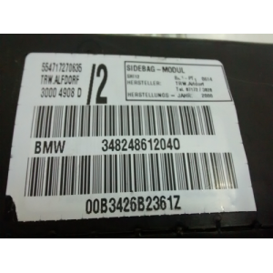 72127037234 AIRBAG DE PUERTA DERECHO BMW SERIE 3 E 46  1998-1999-2000-2001-2002-2003-2004-2005, SERIE X5  E53 2000-2001-2002-...