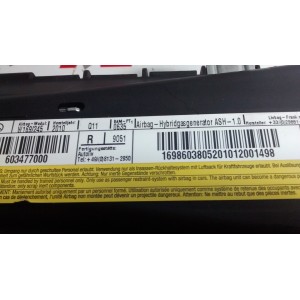 16986038059051 (NEGRO) AIRBAG ASIENTO DERECHA MERCEDES-BENZ CLASE A  2ª GENER. W169 2004-2005-2006-2007-2008-2009-2010-2011-2...