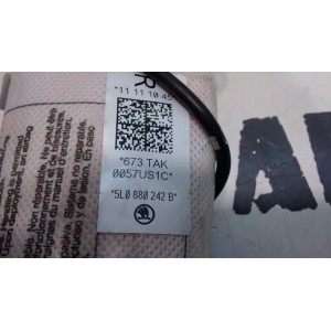 5L0880242B AIRBAG SEAT RIGHT SKODA YETI 2009 - 2013